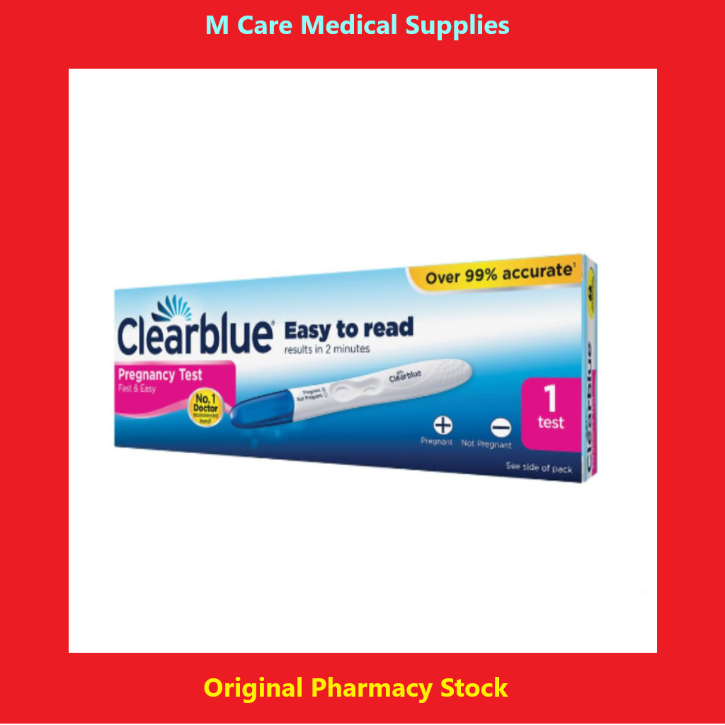 Clearblue Rapid Detection Pregnancy Test Test Lazada