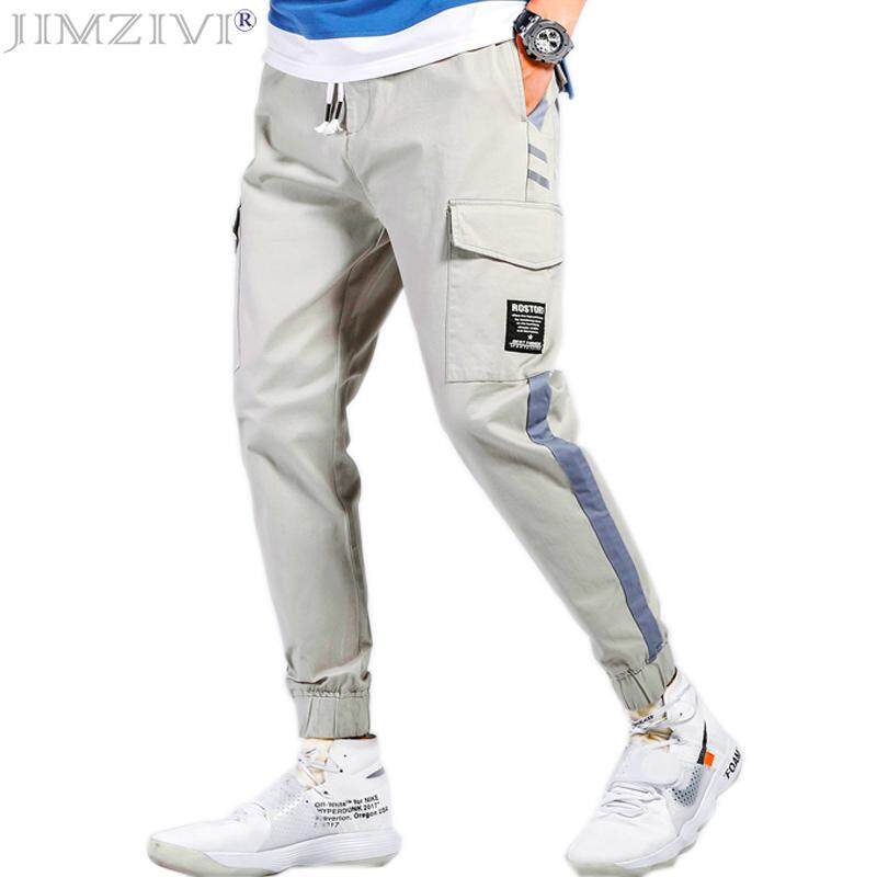 ?JIMZIVI? Original คุณภาพสูงแฟชั่นลำลอง Mens Cargo กางเกงกีฬากางเกง ?JIMZIVI? Original คุณภาพสูงแฟชั่นลำลอง Mens Cargo กางเกงกีฬากางเกง