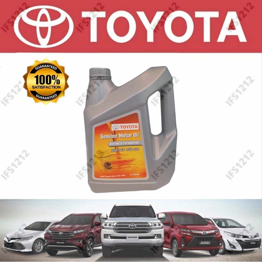 Toyota Semi Synthetic Sn Cf W Engine Oil L Lazada