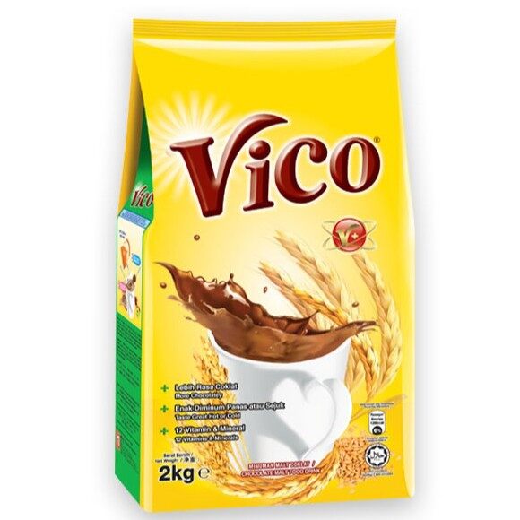 Vico Chocolate Malt Drink 400g 900g 2kg Lazada