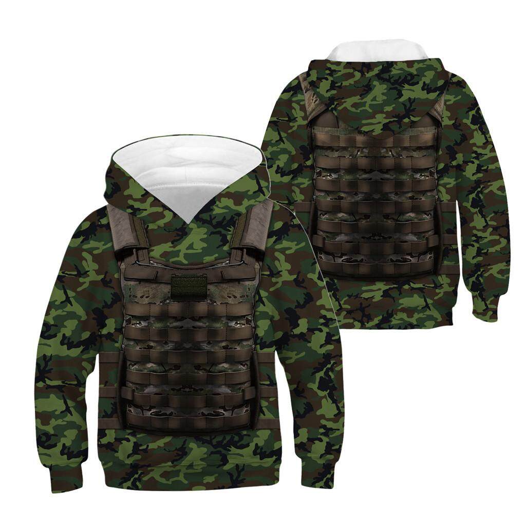 KATATA วัยรุ่นเด็กเด็กสาวเด็กชายขนแกะพิมพ์เสื้อกันหนาวการ์ตูน Pullover Hoodie KATATA วัยรุ่นเด็กเด็กสาวเด็กชายขนแกะพิมพ์เสื้อกันหนาวการ์ตูน Pullover Hoodie