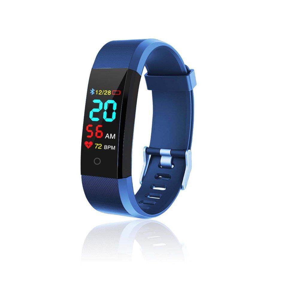 ELEC Smart สร้อยข้อมือ B * lood ความดันและเครื่องวัดปริมาณออกซิเจน Step สีนาฬิกาข้อมือแบบมีจอ ELEC Smart สร้อยข้อมือ B * lood ความดันและเครื่องวัดปริมาณออกซิเจน Step สีนาฬิกาข้อมือแบบมีจอ
