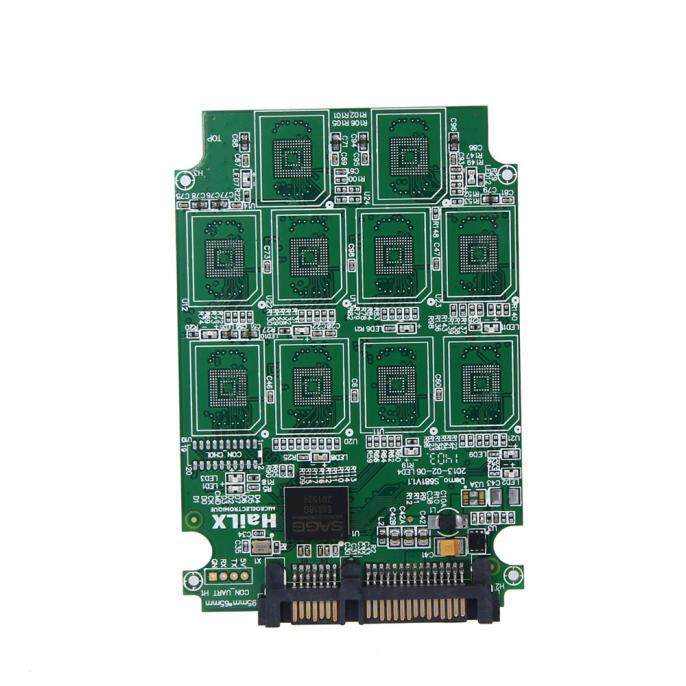 10 X Mikro SD TF Kartu Memori untuk SATA Adaptor SSD + RAID Quad 2.5 Konverter SATA-Intl