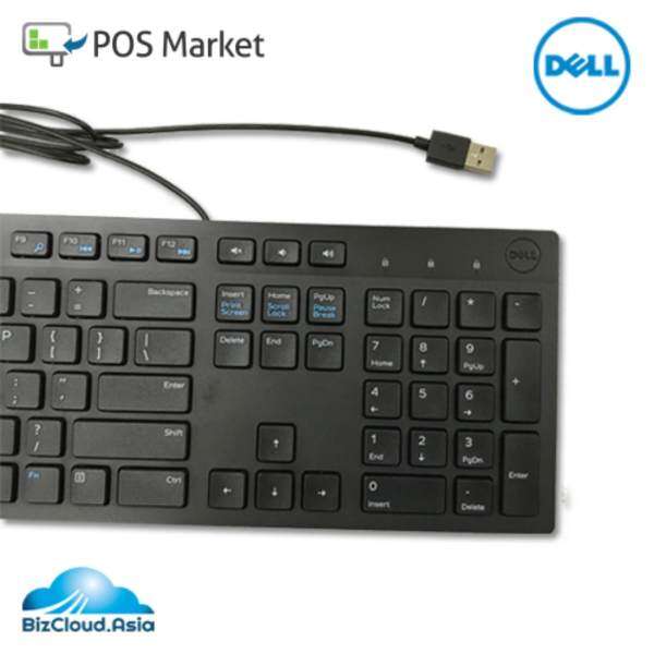 100% Genuine DELL USB wired optical mouse & keyboard set Malaysia