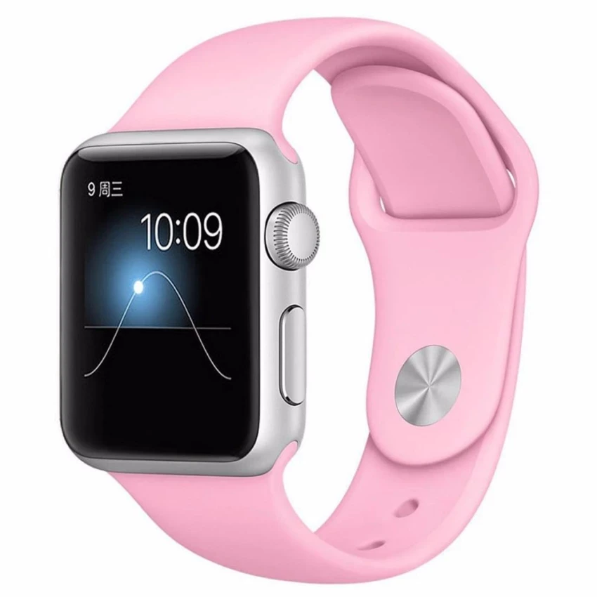 2017 สายนาฬิกาซิลิโคนโกโก้สำหรับนาฬิกา 42 มิลลิเมตรกีฬาสำหรับ Apple นาฬิกา (สีดำ) 2017 สายนาฬิกาซิลิโคนโกโก้สำหรับนาฬิกา 42 มิลลิเมตรกีฬาสำหรับ Apple นาฬิกา (สีดำ)