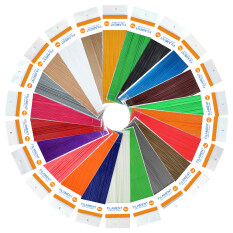 220 Meters 22 Colors 22 Bags Wholesale 1.75mm Filament Threads Printing Material 3D Pen PLA Filament