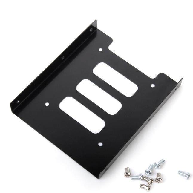 2.5 Cm SSD HDD untuk 3.5 Cm Adaptor Pemasangan Braket Dermaga Penyangga Perangkat Keras untuk PC-Internasional