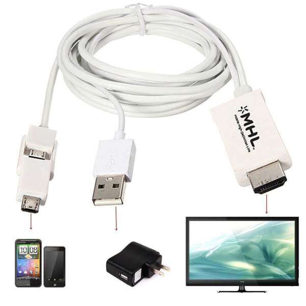 3M Micro USB MHL to HDMI HDTV Cable Adapter for Android Smart Phone 5/11Pin Malaysia