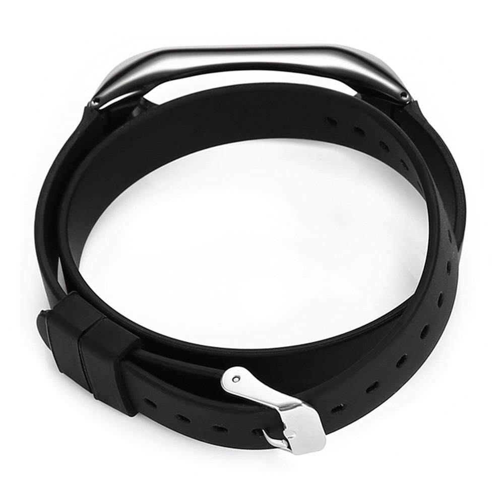 43cm Silicon Solid Color Wristband For Xiaomi Mi Band 2 Replacement Strap