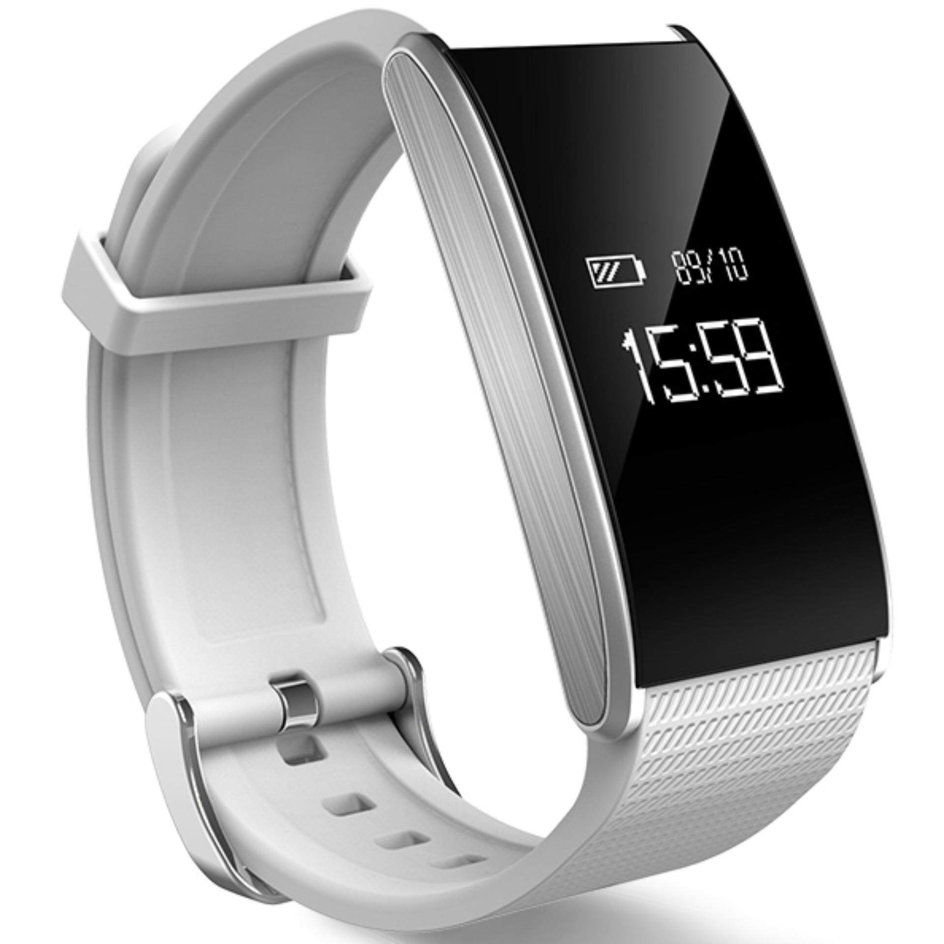 A58 Heart Rate Smartband ความดันโลหิตนาฬิกาข้อมือเลือดจอแสดงผลออกซิเจน IP67 สายรัดข้อมือกันน้ำกล้องระยะไกล