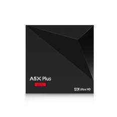 Star MallA5X Plus Mini RK3328 Quad-Core Android 7.1 Smart TV Box 1+8GB 2.Wifi Kodi 16.1 HDR10 4K HD Top Box Black Plug Black Specification A5X Plus Mini American Standard