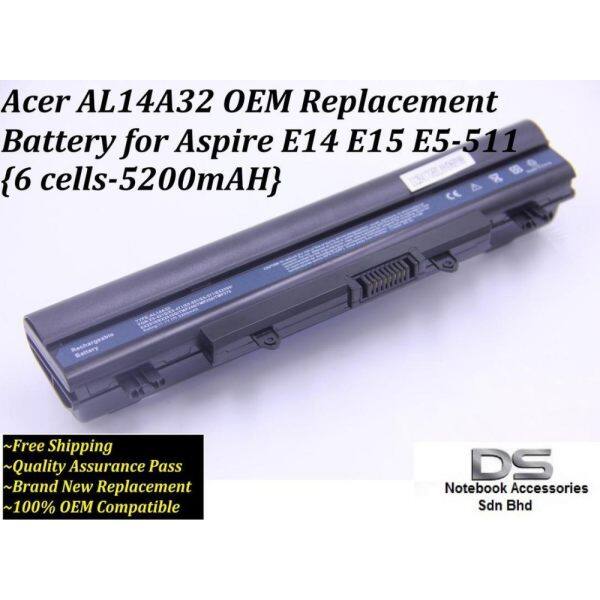 Acer Aspire E5-571G Battery /Acer AL14A32 Battery Malaysia