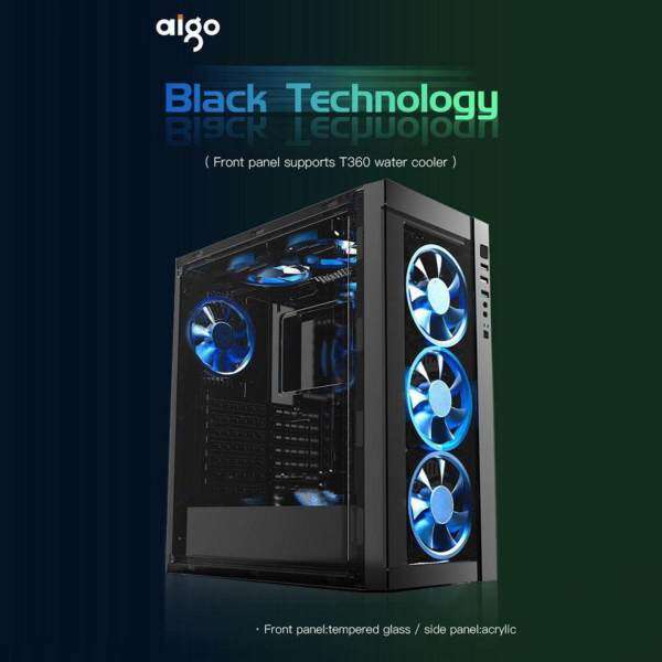 Aigo Black Technology Front Tempered Glass Full Window CASING ONLY Malaysia