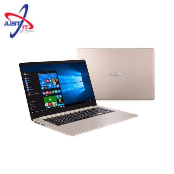 ASUS S510U-QBQ387T I5-7200U 4GD4 1TB NV940MX 2GD5 WIN10H (GOLD) FREE ASUS LAPTOP BAG Malaysia