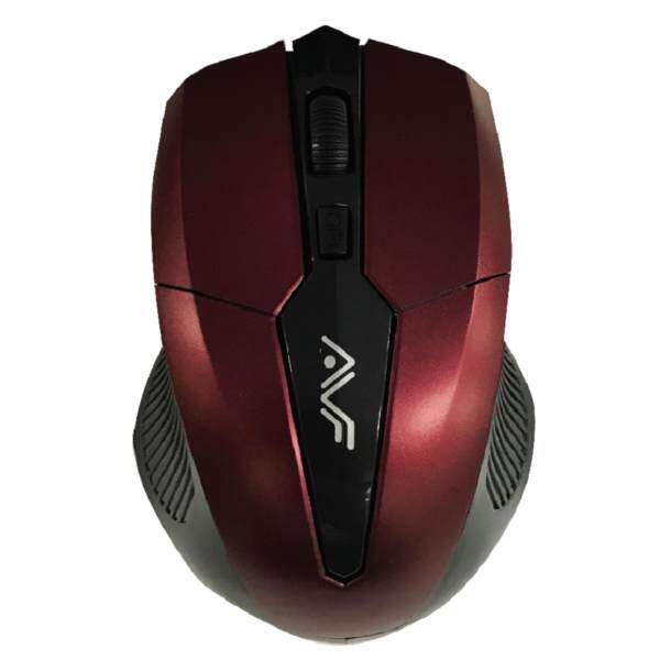 AVF AM3G 2.4G Wireless Optical Mouse (1600dpi) - Black/ Red/ Blue color Malaysia