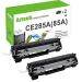 AZTECH 2 Pack 1,600 Pages Yield Black Compatible Toner Cartridge Replaces CE285A CE285 85A Used for HP LaserJet Pro P1102 HP LaserJet P1102W P1100 M1212NF MFP M1217NFW MFP MF3010 M1210 M1132 Printer - intl