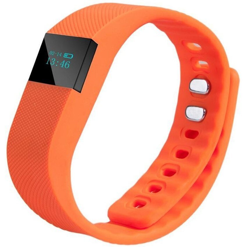 บลูทูธ 4.0 สายรัดข้อมือฟิตเนส TW64 Smartband Smartband สร้อยข้อมือสำหรับ IOS Android (สีส้ม) บลูทูธ 4.0 สายรัดข้อมือฟิตเนส TW64 Smartband Smartband สร้อยข้อมือสำหรับ IOS Android (สีส้ม)
