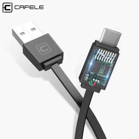 Cafele 1 M Teleskopik USB Kabel Tipe C Portabel Fleksibel Pengisian Data Sinkronisasi Kabel Kabel untuk Samsung Galaksi S8 PLUS catatan 8 Piksel 2 XL Moto Z Z2 LG G5 G6 V30 Huawei Xiaomi OPPO 1
