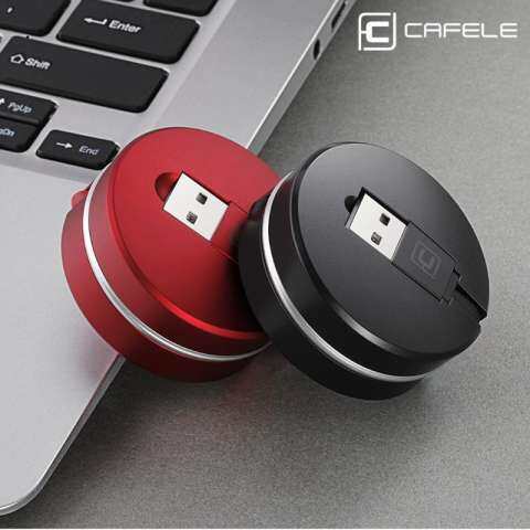 Cafele 1 M Teleskopik USB Kabel Tipe C Portabel Fleksibel Pengisian Data Sinkronisasi Kabel Kabel untuk Samsung Galaksi S8 PLUS catatan 8 Piksel 2 XL Moto Z Z2 LG G5 G6 V30 Huawei Xiaomi OPPO 6