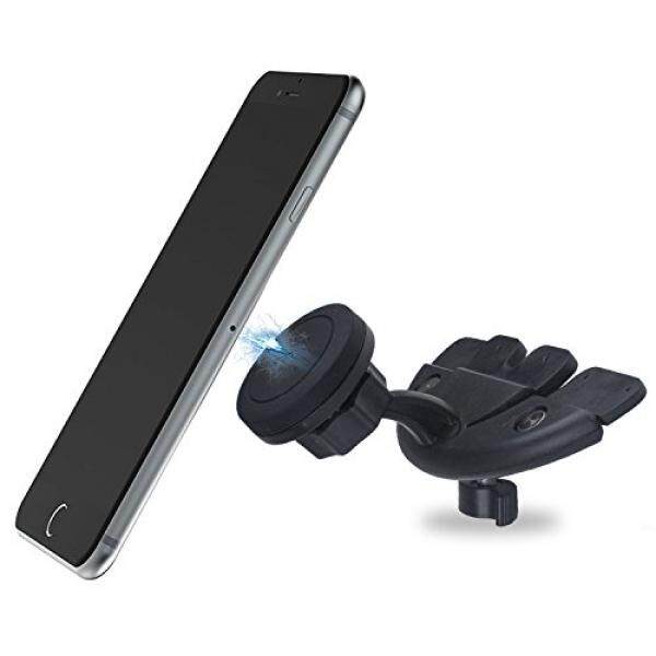 Mobil CD Pemutar Telepon Dudukan, Techken Fleksibel Telepon Penahan untuk Review Mobil CD Pemutar Slot Gunakan untuk iPhone, ponsel Pintar Android atau Lain Ukuran Phone. -Internasional