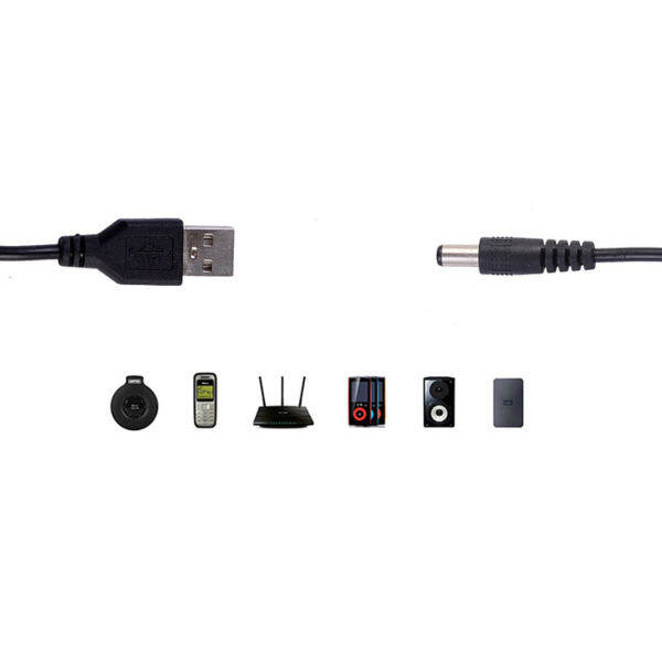 centechia Good USB 5V Charger power Cable to DC 5.5 mm plug / jack USB Power Cable For MP3/MP4 Player Malaysia