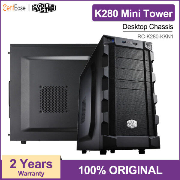 Cooler Master K280 Mini Tower Desktop PC Casing/ Chassis- Black Malaysia