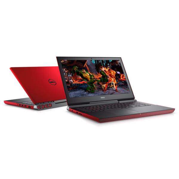 Dell Inspiron 15 7567 Gaming Notebook (i7-7700HQ, 256GB SSD + 1TB HDD, 16GB DDR4, GTX1050Ti 4GB, 15.6 FHD IPS, RED COLOR ) Malaysia