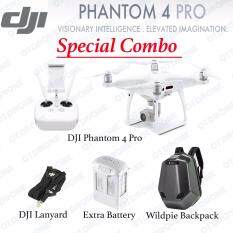 DJI Phantom 4 Pro Quadcopter Camera Drones 4K Video DJI Phantom 4 Pro Special Combo Package