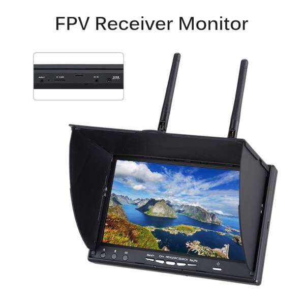 EACHINE LT-5802S FPV Monitor 7 Inch 5.8Ghz 40CH OSD Dual Diversity Receiver IPS LCD Screen Display For DJI RC Drone Malaysia