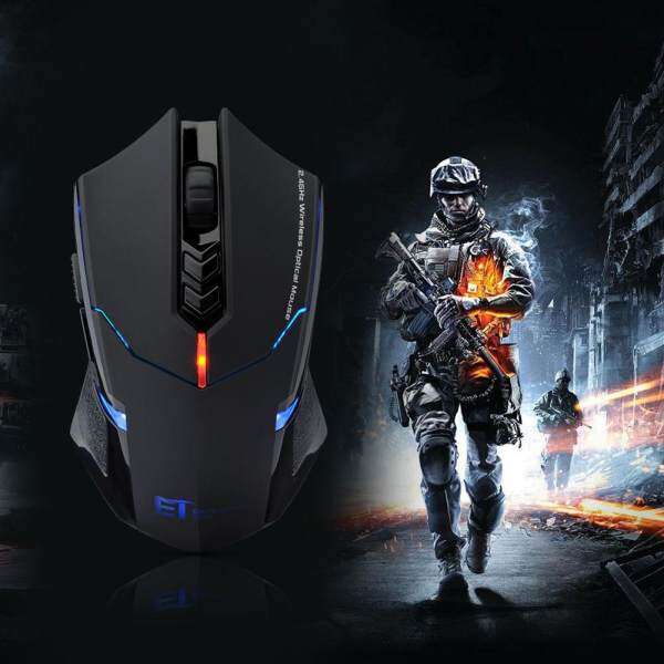 ET X-08 2000DPI Adjustable 2.4G Wireless Professional Gaming Mouse Mice Malaysia