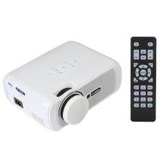 ETOUCH U80 Full HD 1000LM Mini Home Office Multimedia LED Video Projector VGA USB AV SD EU Plug