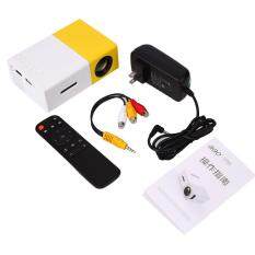 ETOUCH YG300 Mini Portable LED Projector DVDs w/Remote Control Home Media Player
