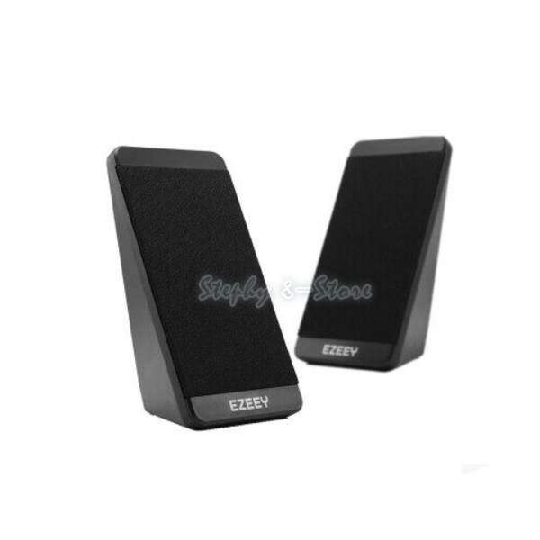 EZEEY S5 - USB 3.5mm Speaker for Desktop Laptop Notebook Tablet FM Radio SmartPhones PC Malaysia