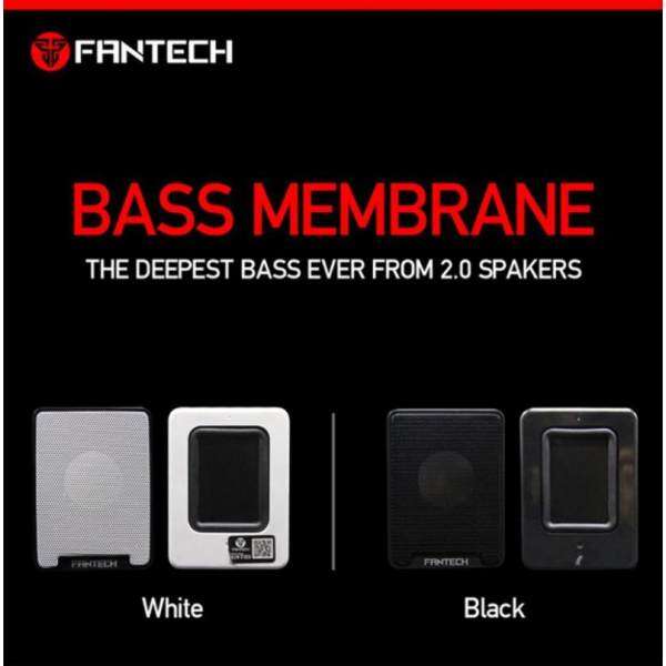 Fantech Arthas GS733 Mobile Gaming Music Speakers with Bass Resonance - White + FREE MP25 Mouse Pad Malaysia