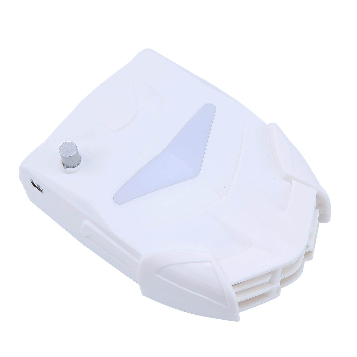 foorvof Laptop Cooler with Vacuum Fan, Laptop Air Extracting Cooling Fan (White) - intl