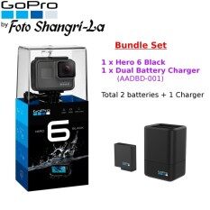 GoPro Hero 6 Black / Hero6 Black waterproof action camera + Dual Battery Charger