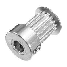 GT2 Pulley 16 Gigi 16 Gigi Bore 5mm Gigi Timing Gear Aluminium untuk GT2 Belt Lebar 10mm Terbaik Kualitas untuk 3D Bagian printer