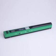 Handheld Document Scanner 900 DPI LCD Display Support JPG/PDF Format Selection Offline Scanning Green