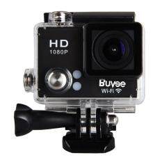 HD 1080P WIFI Waterproof Outdoor Full HD DVR DV action CameraMotorbike Camcorder,30M Underwater (HD 1080P Waterproof Sports Action Camera Black)