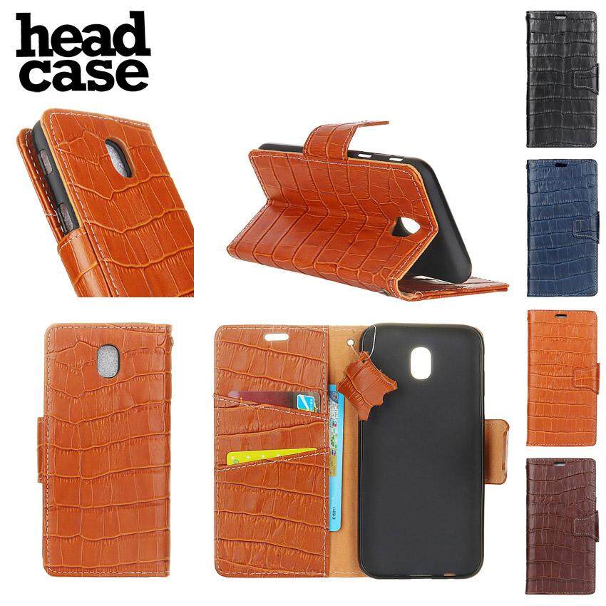Head Case For Samsung Galaxy J7 2017/J7 Pro Europe versions Case crocodile skin luxury Genuine leather Wallet 5.5 inch - intl