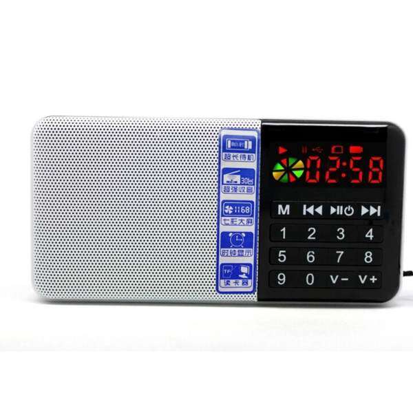 Hi-Rice SD-111 Portable FM radio USB TF card Mp3 Player digital speaker For Elder Older Parents Leisure Malaysia