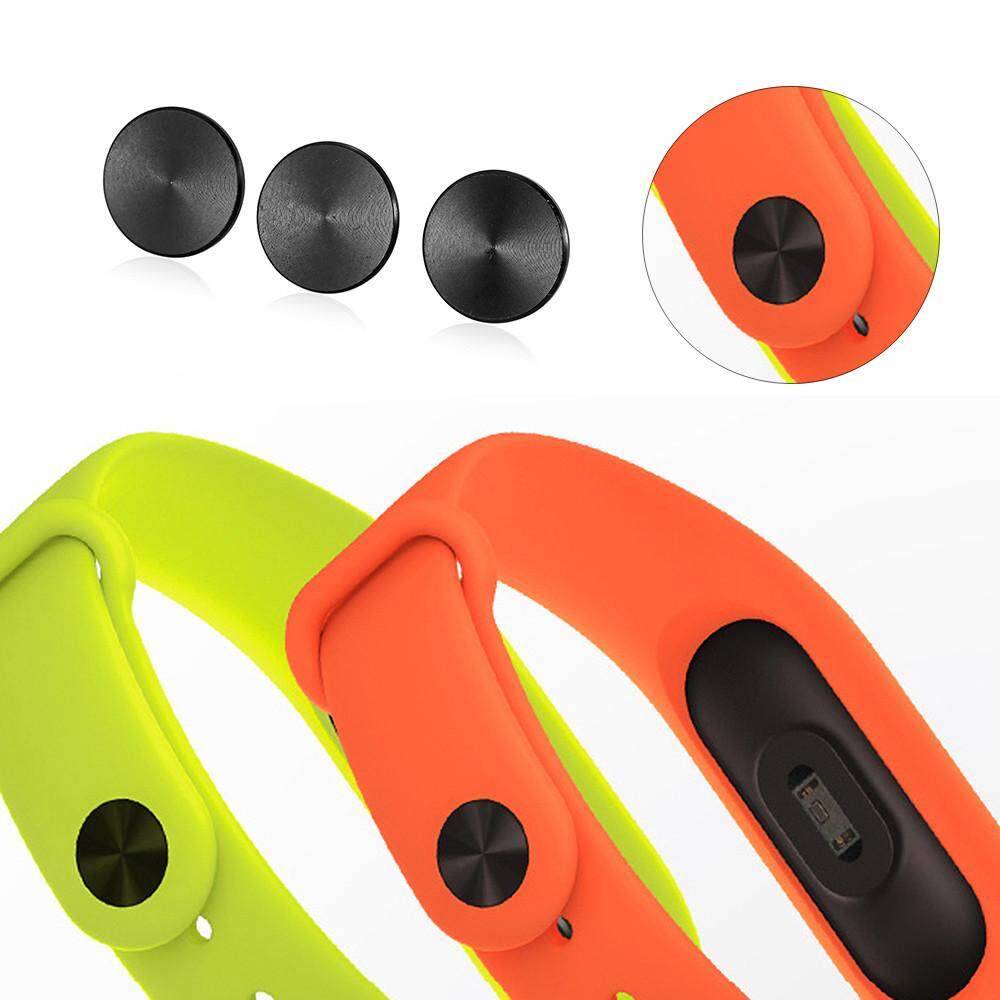 Hot Sale 3PCS Black Band Buckle For Xiaomi Miband 2 Smart Wristband Wrist Strap