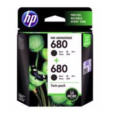 HP 680 Twin-pack Black Original Ink Advantage Cartridges