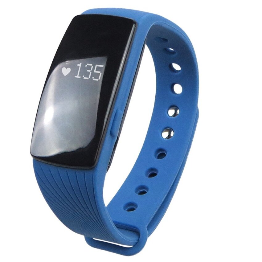 ID107 BT4.0 สร้อยข้อมือเครื่องวัดชีพจร Smartband PULSE SportsFitness Tracker สำหรับ Android iOS (สีฟ้า) ID107 BT4.0 สร้อยข้อมือเครื่องวัดชีพจร Smartband PULSE SportsFitness Tracker สำหรับ Android iOS (สีฟ้า)