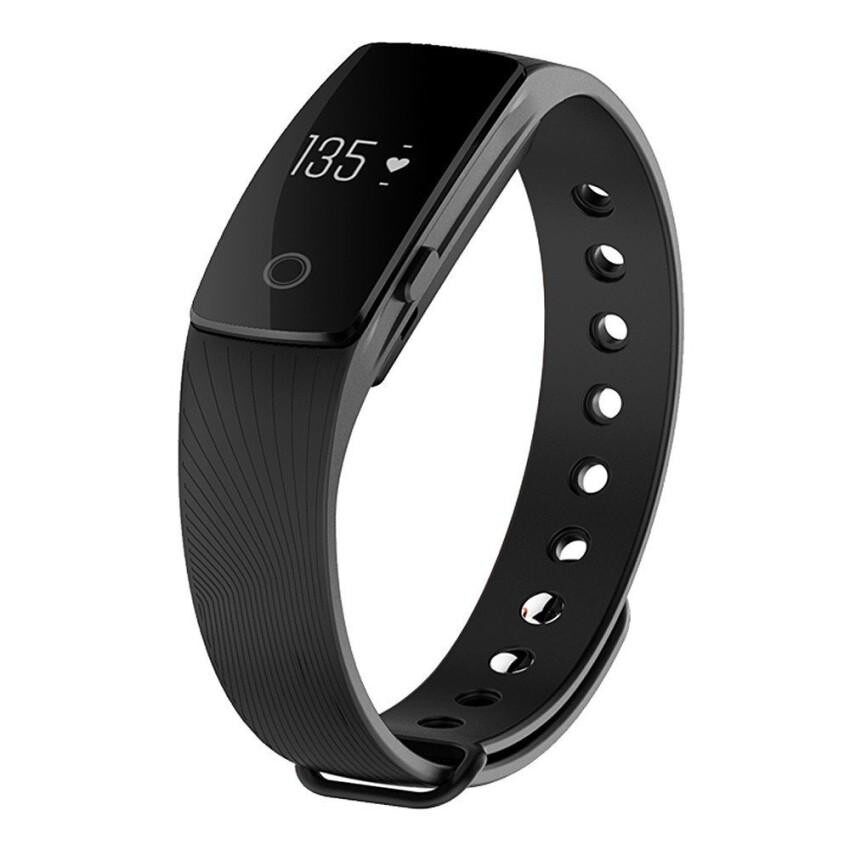ID107 BT4.0 เครื่องวัดชีพจร Smartband PULSE กีฬาสายรัดข้อมือฟิตเนสสำหรับ Android iOS (สีดำ) ID107 BT4.0 เครื่องวัดชีพจร Smartband PULSE กีฬาสายรัดข้อมือฟิตเนสสำหรับ Android iOS (สีดำ)
