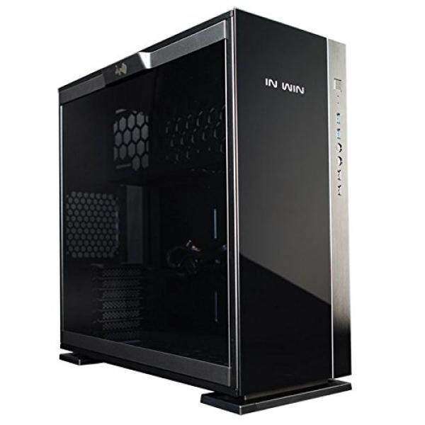 In Win 305 Black Atx Mid Tower Computer Case with Tempered Glass Black Malaysia