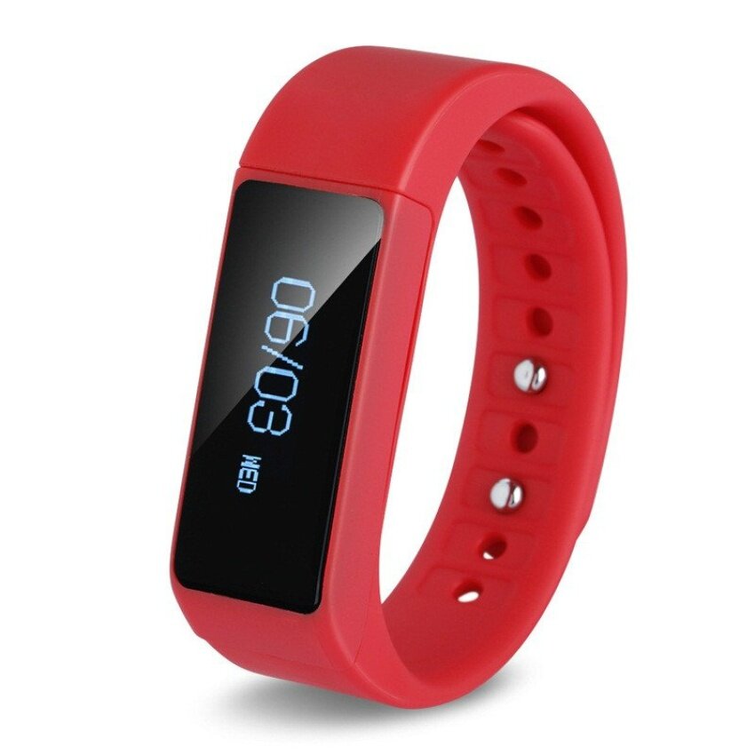 Iwown I5 บลูทูธ 4.0 สร้อยข้อมือสมาร์ทกีฬา Pedometer สมาร์ทแบรนด์คอลการแจ้งเตือนสำหรับ Android โทรศัพท์ iOS Red – INTL สายรัดข้อมือเพื่อสุขภาพ อุปกรณ์ไอทีสวมใส่ -423376960 Iwown I5 บลูทูธ 4.0 สร้อยข้อมือสมาร์ทกีฬา Pedometer สมาร์ทแบรนด์คอลการแจ้งเตือนสำหรับ Android โทรศัพท์ iOS Red – INTL สายรัดข้อมือเพื่อสุขภาพ อุปกรณ์ไอทีสวมใส่ -423376960