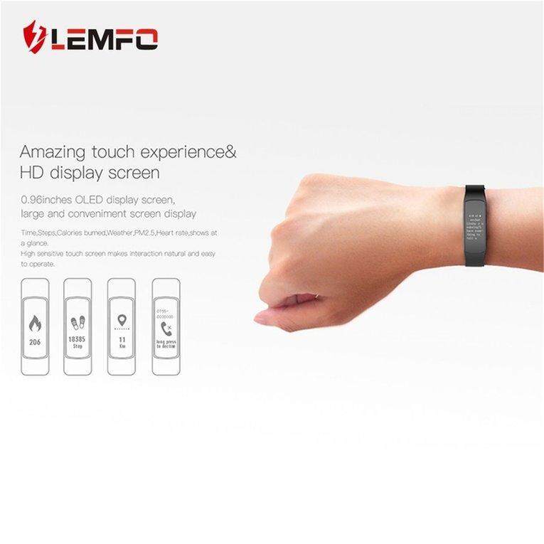 LEMFO I6HR Pedometer Heart Rate Waterproof Smart Bracelet for Android for iOS LEMFO I6HR Pedometer Heart Rate Waterproof Smart Bracelet for Android for iOS