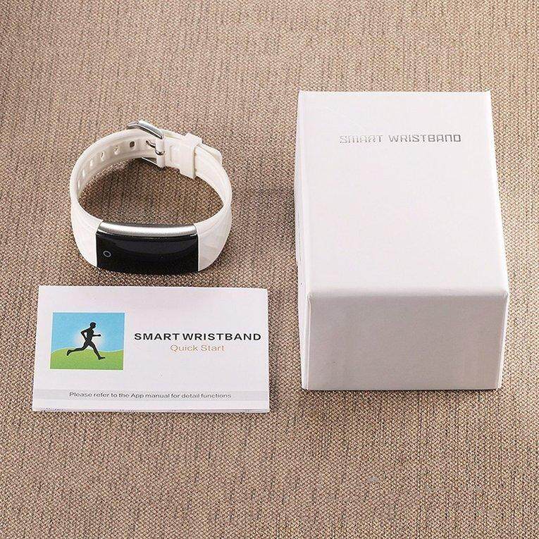 LEMFO S2 0.96 Inch OLED Heart Rate Incoming Call Reminder Smart Bracelet สายรัดข้อมือเพื่อสุขภาพ อุปกรณ์ไอทีสวมใส่ สี : “ขาว”-394026845 LEMFO S2 0.96 Inch OLED Heart Rate Incoming Call Reminder Smart Bracelet สายรัดข้อมือเพื่อสุขภาพ อุปกรณ์ไอทีสวมใส่