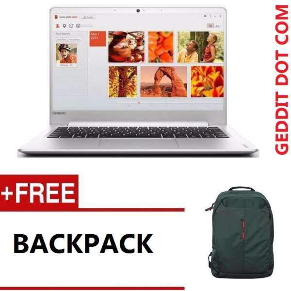 LENOVO 710S-13IKB 80VQ005FMJ (I5-7200U/4GB/256GB SSD/13.3) SILVER Free: Backpack Malaysia